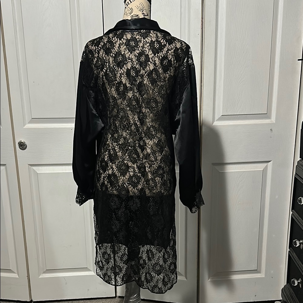 Vintage Lily Of France Sleepwear Lace Top